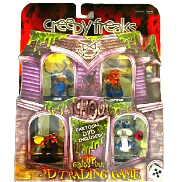 Creepy Freaks The Gross-Out 3D Trading Game - WIZKID 2003 - Picture 1 of 2